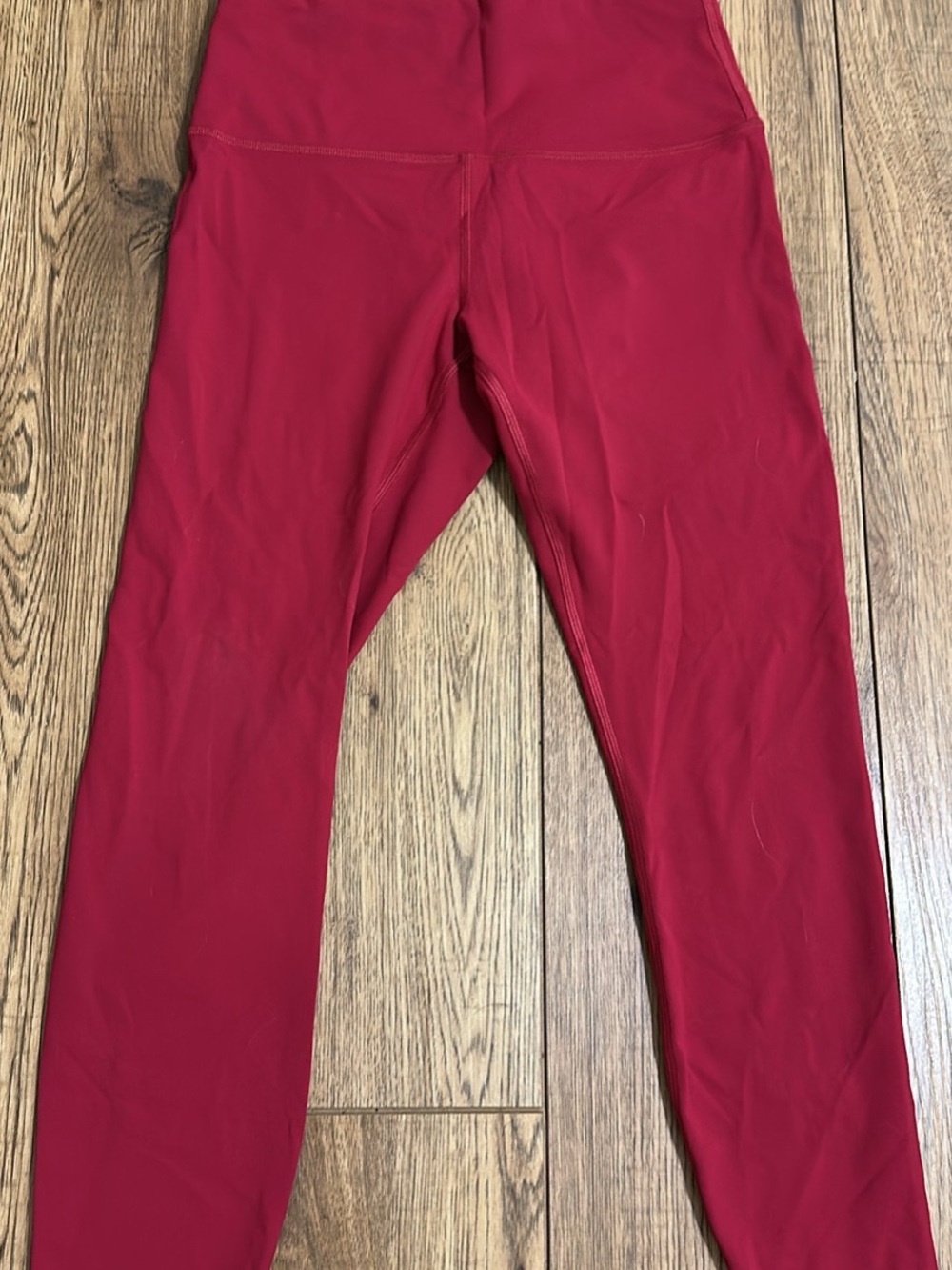 lululemon athletica Deep Red High-Rise Leggings